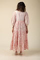 Image for Kusvaa Dr033 Ekta Cotton A Line Dress Back
