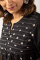 Image for Kusvaa Dr034 Anaya Cotton A Line Dress Closeup