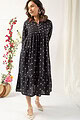 Image for Kusvaa Dr034 Anaya Cotton A Line Dress Neck