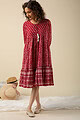 Image for Kusvaa Dr036 Nabya Cotton A Line Dress Front
