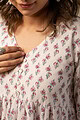 Image for Kusvaa Dr037 Diyasri Cotton A Line Dress Closeup