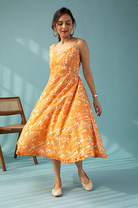 Image for Kusvaa Dr038 Lina Cotton A Line Dress Pocket