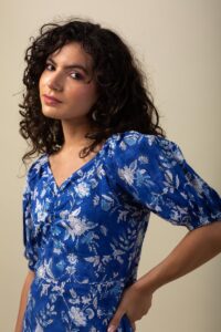 Image for Kusvaa Dr040 Bina Handblock Cotton Kurta Featured