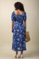 Image for Kusvaa Dr040 Bina Handblock Cotton Kurta Side
