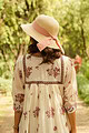 Image for Kusvaa Dr044 Grisha Cotton A Line Dress Closeup 2