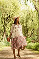 Image for Kusvaa Dr044 Grisha Cotton A Line Dress Side