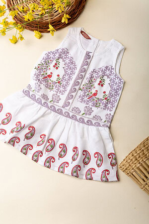 Image for Kusvaa Grw066 Aadisri Cotton Girls Frock Featured