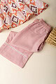 Image for Kusvaa Grw067 Naysha Cotton Girls Top Pant Set Closeup 2