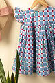 Image for Kusvaa Grw068 Samhita Cotton Girls Frock Side