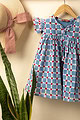 Image for Kusvaa Grw068 Samhita Cotton Girls Frock Sleeves