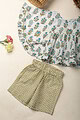 Image for Kusvaa Grw072 Misti Cotton Girl's Top Pant Set Closeup