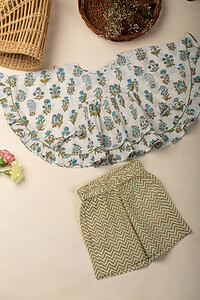 Image for Kusvaa Grw072 Misti Cotton Girl's Top Pant Set Featured