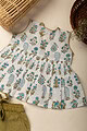 Image for Kusvaa Grw073 Mythili Cotton Girl's Top Short Set Sitting