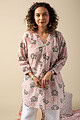 Image for Kusvaa Shk026 Jiya Cotton Short Kurti Front
