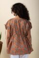 Image for Kusvaa Shkaf001 Zvika Hanblock Cotton Kaftan Closeup 2