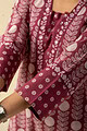 Image for Kusvaa Wkr149 Iti Cotton Blockprint Kurta Closeup 2