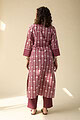 Image for Kusvaa Wkr149 Iti Cotton Blockprint Kurta Neck