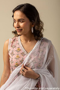 Image for Kusvaa Wkr159 Upadhriti Handblock Cotton Kurta Featured