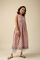 Image for Kusvaa Wkr159 Upadhriti Handblock Cotton Kurta Pattern