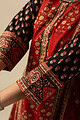 Image for Kusvaa Wkr161 Yuvika Cotton A Line Kurta Closeup 2