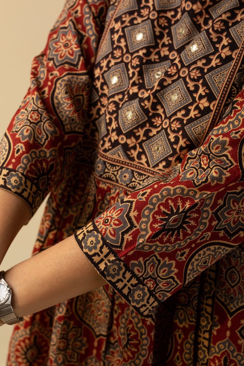 Image for Kusvaa Wkr162 Jivika Cotton Kurta Back