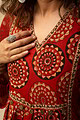 Image for Kusvaa Wkr163 Jeena Cotton A Line Kurta Pocket