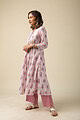 Image for Kusvaa Wkr164 Jishu Cotton A Line Kurta Sitting