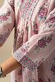 Image for Kusvaa Wkr164 Jishu Cotton A Line Kurta Sleeves
