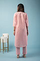 Image for Kusvaa Cood090 Samskurti Handloom Cotton Kurta Pant Set Sleeves