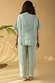 Image for Kusvaa Cood098 Natali Linen Co Ord Set Back