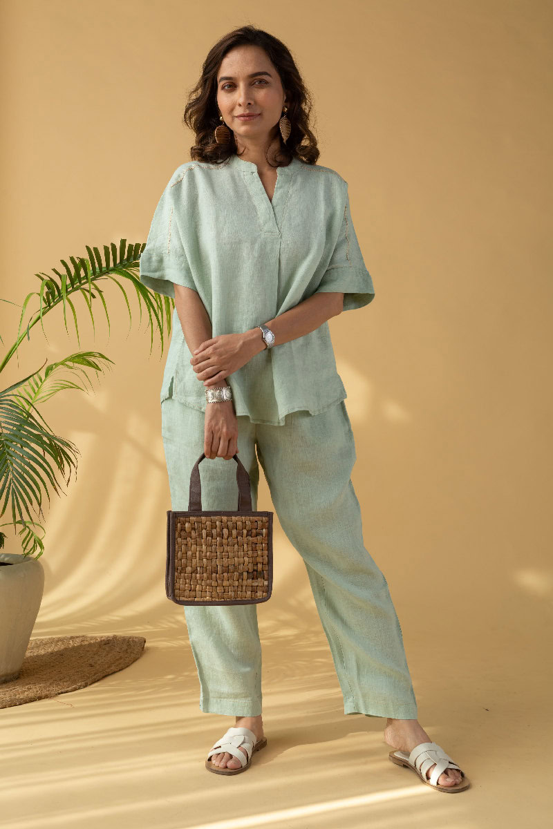 Image for Kusvaa Cood098 Natali Linen Co Ord Set Front
