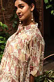 Image for Kusvaa Dr045 Gargi Cotton A Line Dress Closeup 2
