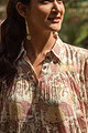 Image for Kusvaa Dr045 Gargi Cotton A Line Dress Closeup
