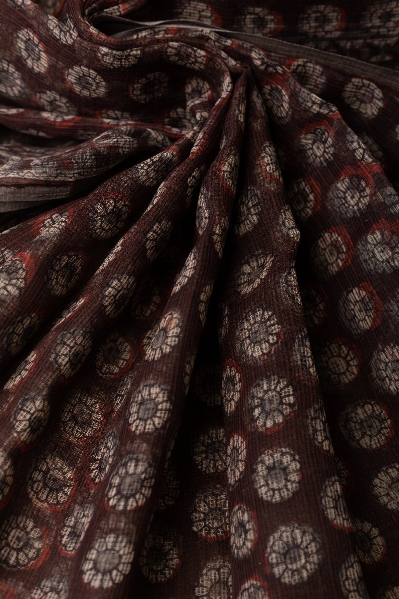Image for Kusvaa Dup226 Aabha Kota Doriya Dupatta Closeup