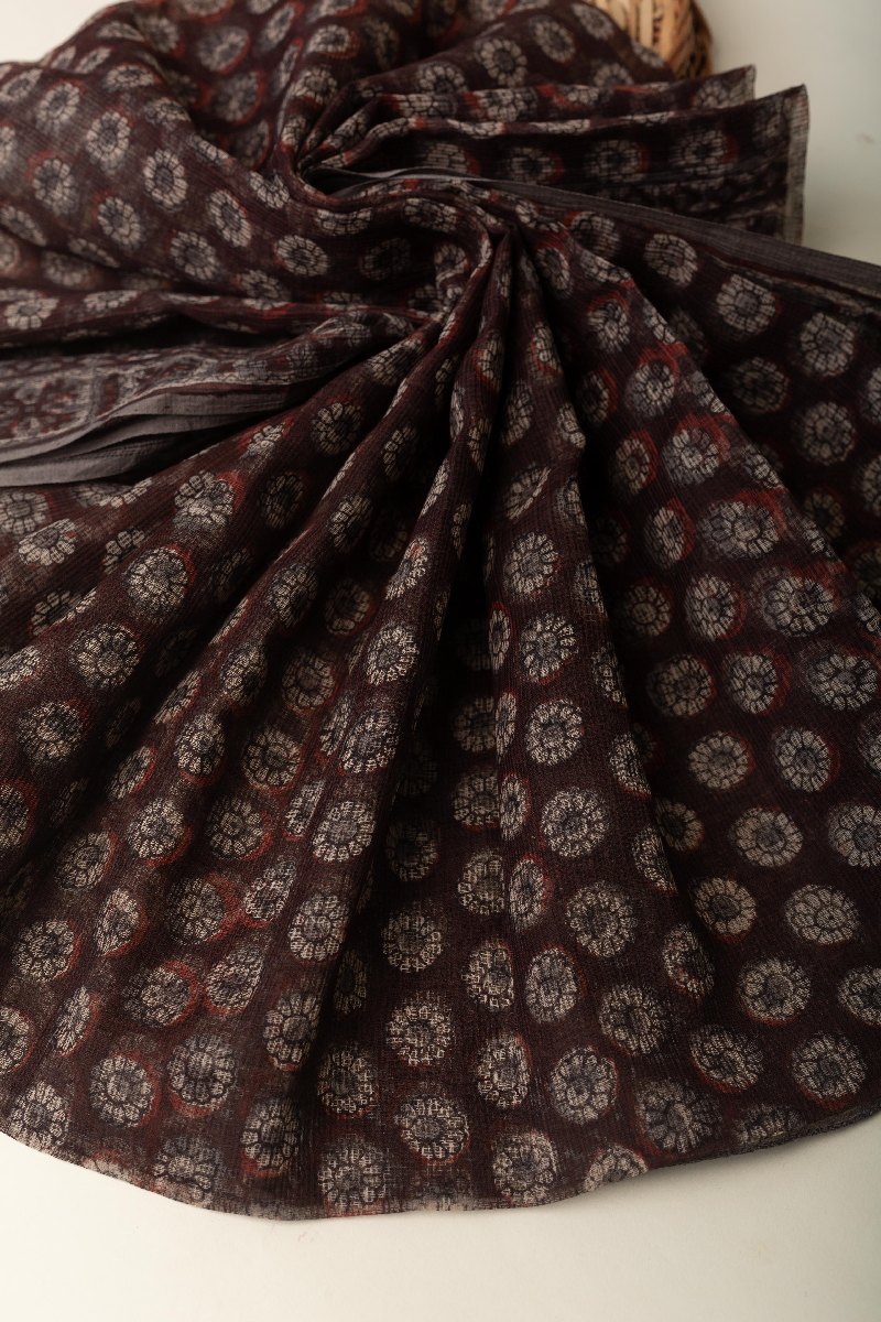 Image for Kusvaa Dup226 Aabha Kota Doriya Dupatta Front