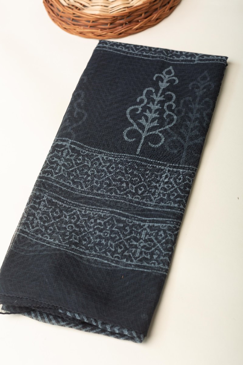 Image for Kusvaa Dup227 Anvi Kota Doriya Dupatta Closeup 2