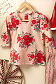 Image for Kusvaa Grw076 Tejasvi Cotton Girls Complete Suit Set Neck