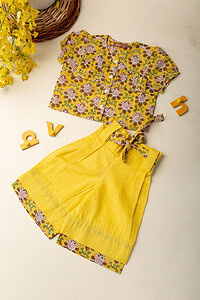 Image for Kusvaa Grw078 Rihansi Cotton Girls Top Short Set Featured