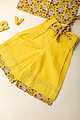 Image for Kusvaa Grw078 Rihansi Cotton Girls Top Short Set Side