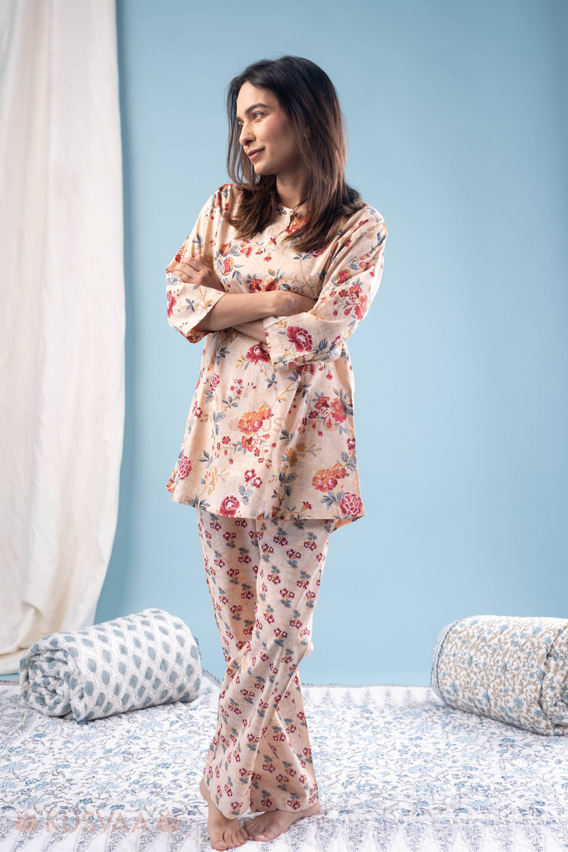 Image for Kusvaa Lwj003 Romy Cotton Loungewear Set Front