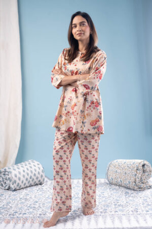 Image for Kusvaa Lwj003 Romy Cotton Loungewear Set Side