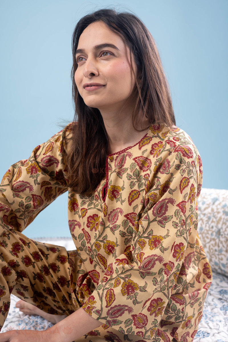 Image for Kusvaa Lwj004 Stuti Cotton Loungewear Set Featured