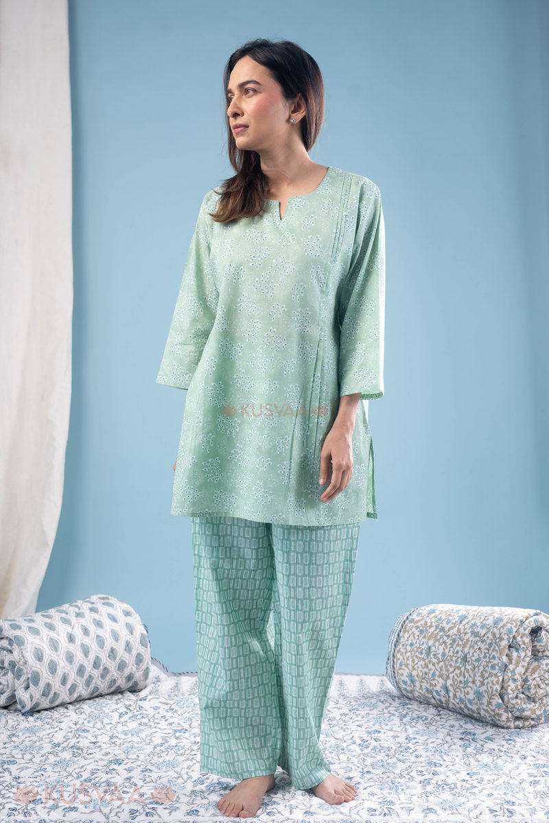 Image for Kusvaa Lwj005 Lora Cotton Loungewear Set Front