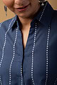 Image for Kusvaa Shk028 Deepanshi Handloom Cotton Short Kurti Closeup