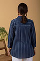Image for Kusvaa Shk028 Deepanshi Handloom Cotton Short Kurti Sleeves