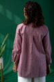 Image for Kusvaa Shk029 Brinda Handloom Cotton Short Kurti Sitting