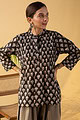 Image for Kusvaa Shk031 Lavya Cotton Short Kurti Closeup 2