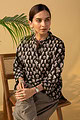Image for Kusvaa Shk031 Lavya Cotton Short Kurti Side
