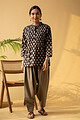 Image for Kusvaa Shk031 Lavya Cotton Short Kurti Sitting