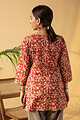 Image for Kusvaa Shk032 Laalima Cotton Short Kurti Closeup